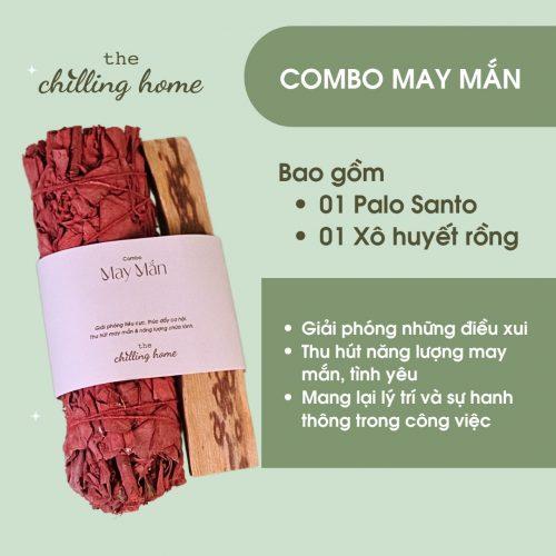 Combo May Mắn (Xô Huyết Rồng & Palo Santo)