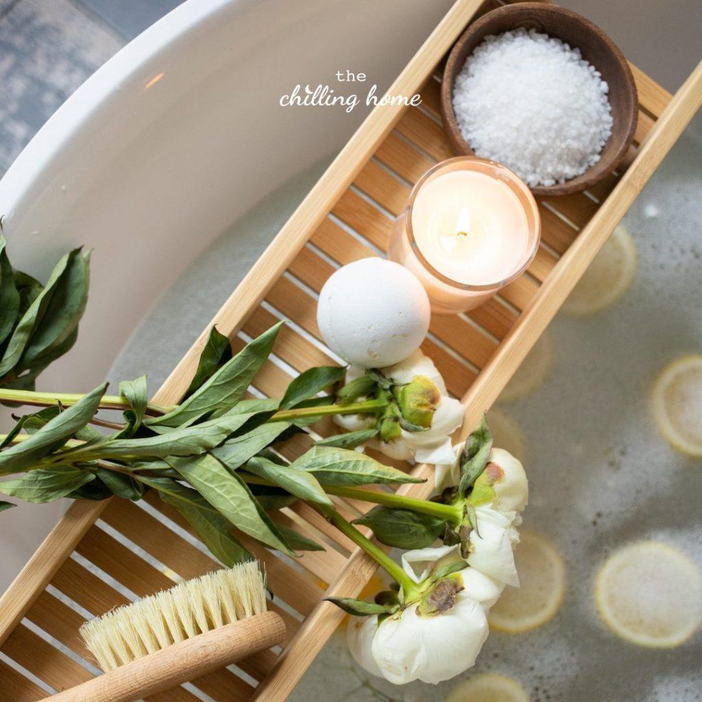 Thư giãn với bath bomb