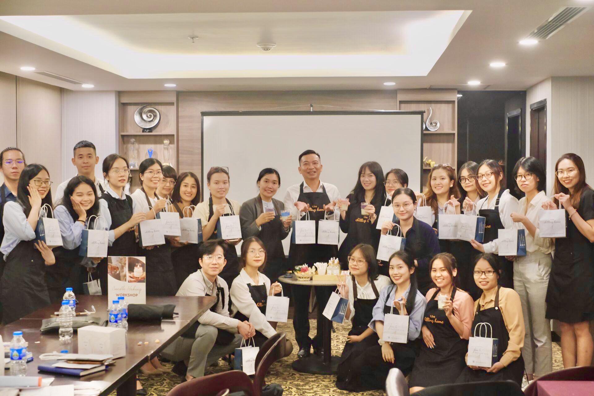 Workshop nến thơm cho doanh nghiệp tinh tế và hấp dẫn