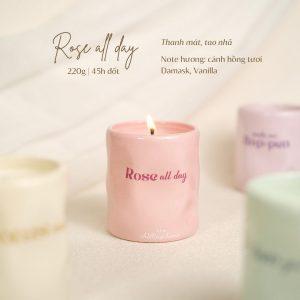 Nến Thơm Rose all day
