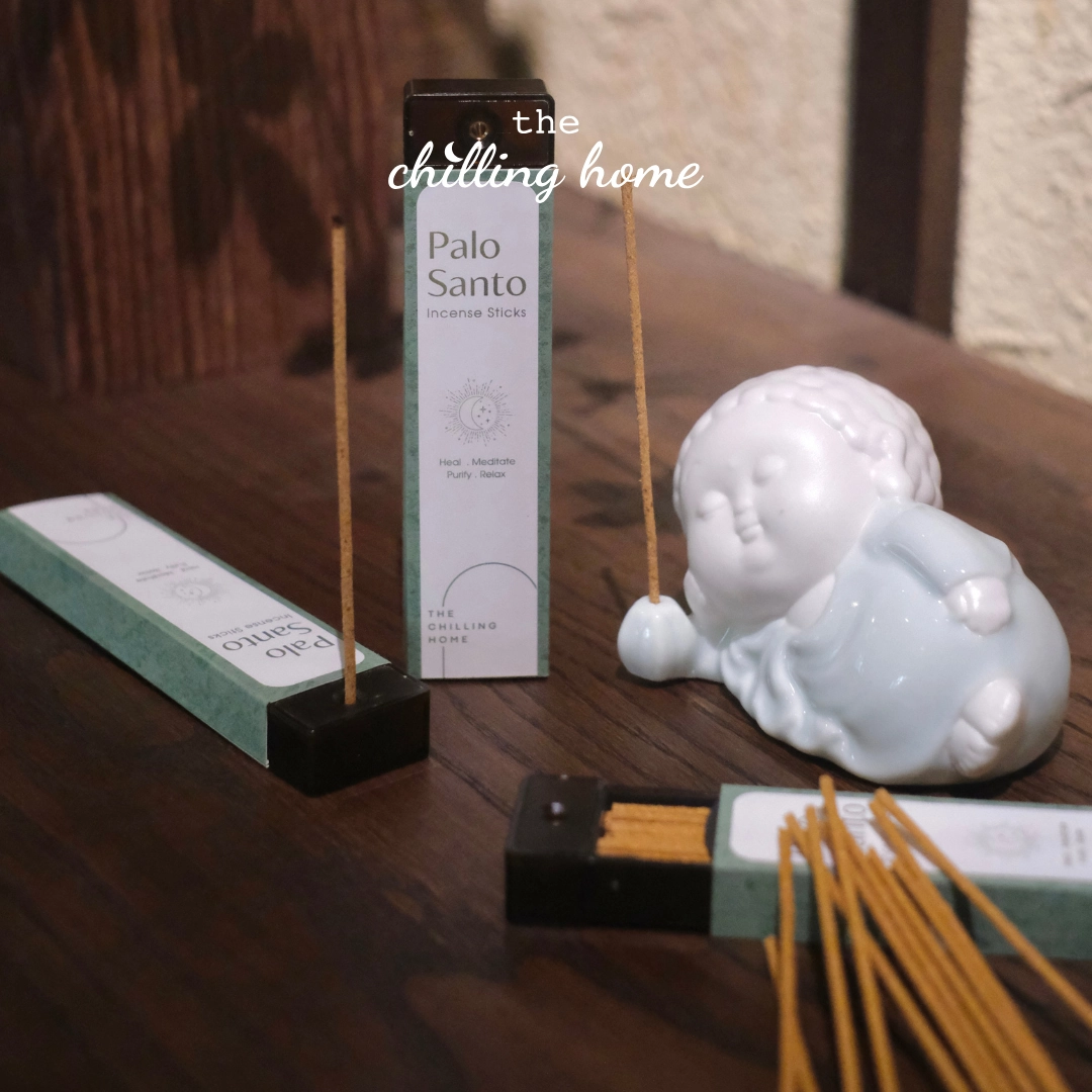 Giải mã ý nghĩa con số 35 thanh nhang Palo Santo và điểm nhấn hộp đựng The Chilling Home